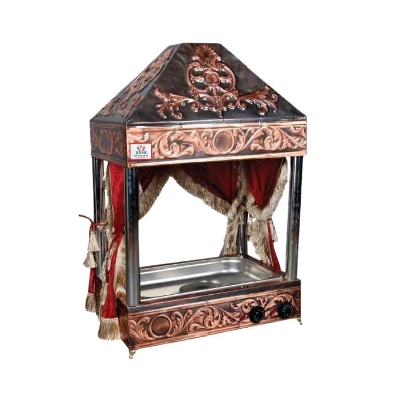 Anka KKM2-D 35x34x60 Cm Davlumbazlı Setüstü Kumda Kahve Makinası 